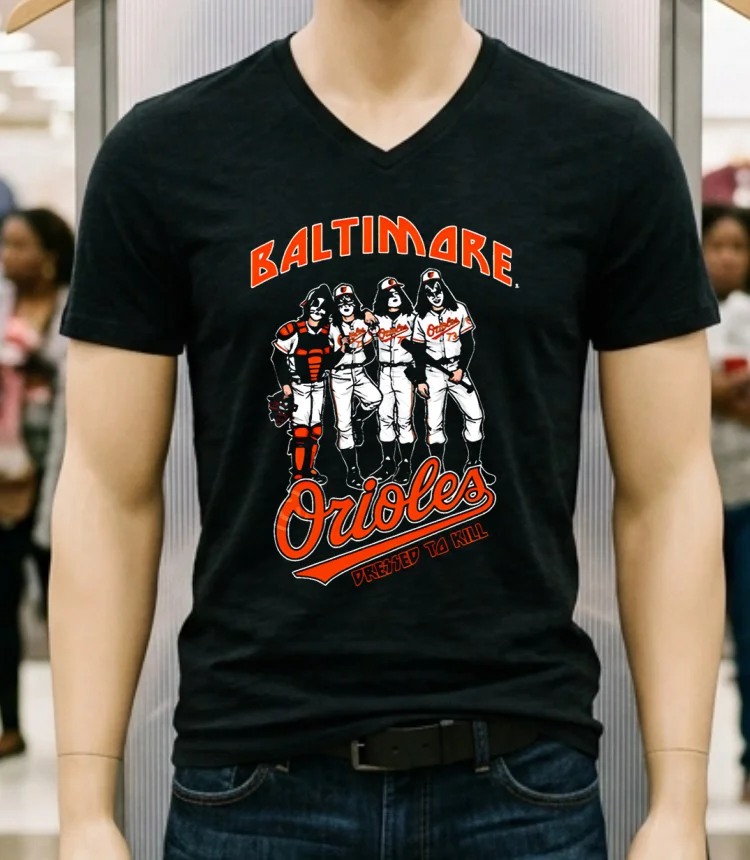 Baltimore Orioles Dressed To Kill Black Shirt - balck-shirt Baltimore Orioles Dressed To Kill Black Shirt Balck Shirt 1