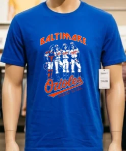 Baltimore Orioles Dressed To Kill Black Shirt
