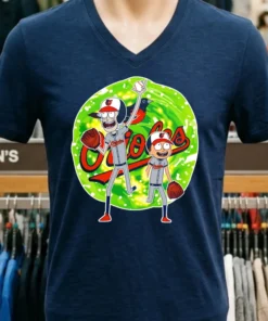 Baltimore Orioles Rick And Morty Baseball Shirt