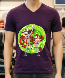 Baltimore Orioles Rick And Morty Baseball Shirt