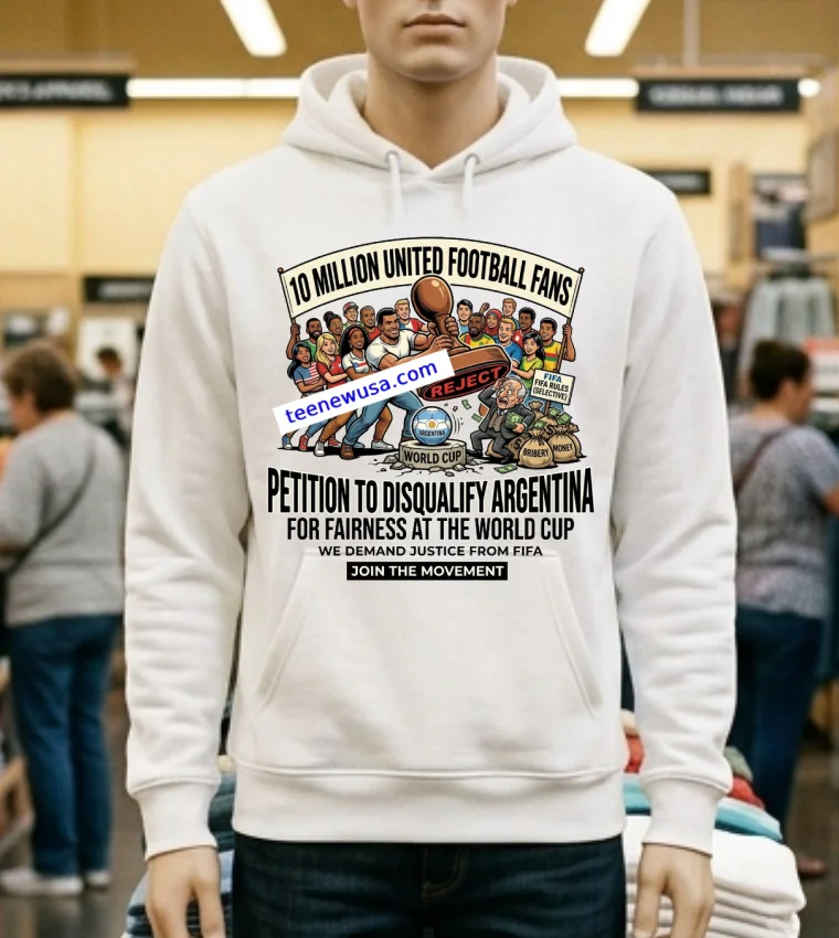 Ban Argentina From Fifa World Cup Meme T Shirt - white-t-shirt Ban Argentina From Fifa World Cup Meme T Shirt White T Shirt 1