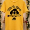 Bark To School Dog Student Shirt Yellow T Shirt