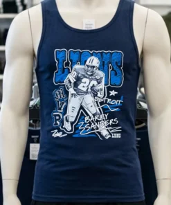 Barry Sanders Detroit Lions Mvp Vintage Shirt