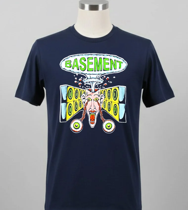 Basement Blown Speaker Shirt Balck Shirt