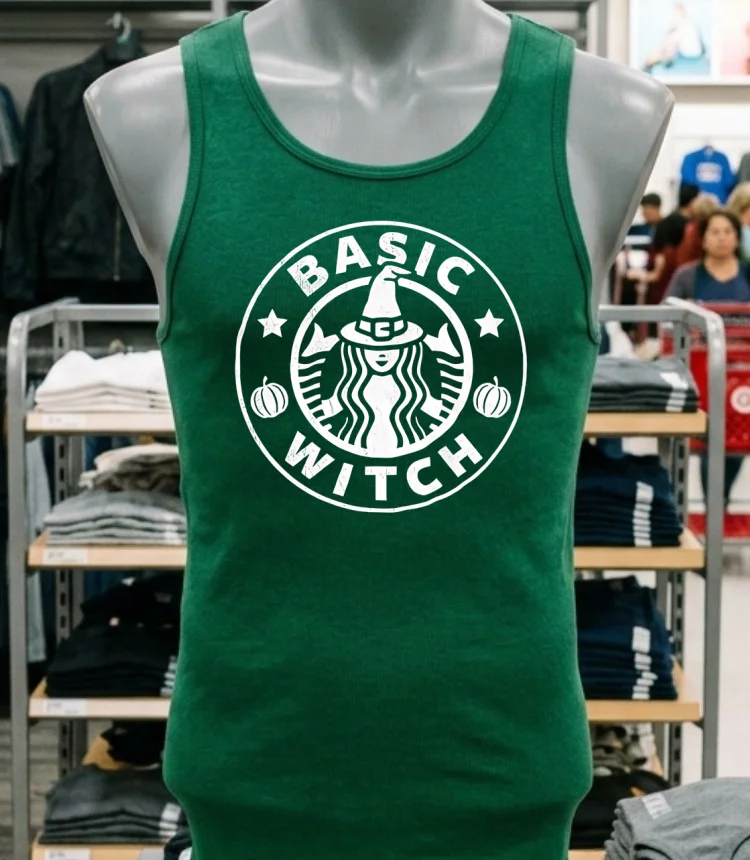 Basic Witch Halloween Pumpkin Shirt - green-shirt Basic Witch Halloween Pumpkin Shirt Green Shirt