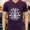 Basic Witch Halloween Pumpkin Shirt Purple Shirt