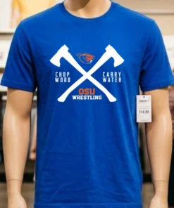 Beaver Head And Osu Wrestling Logos Shirt