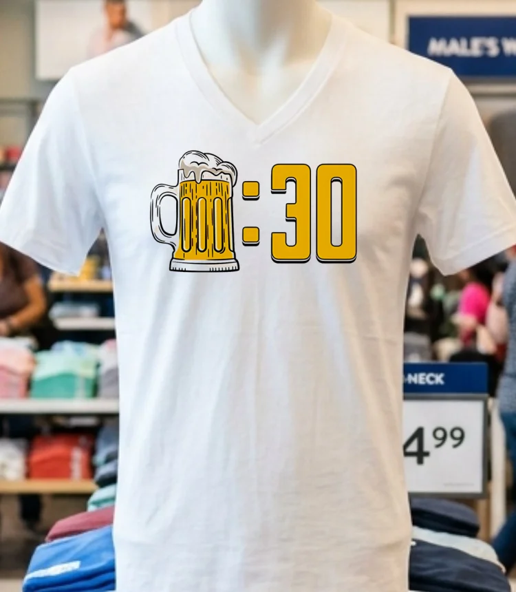 Beer Thirty Shirt - white-t-shirt Beer Thirty Shirt White T Shirt 1