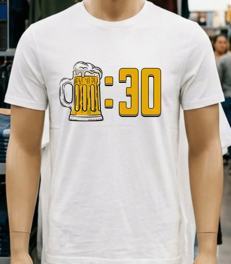 Beer Thirty Shirt - white-t-shirt Beer Thirty Shirt White T Shirt 3