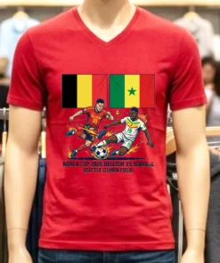 Belgium Vs Senegal World Cup 2026 In Seattle (Lumen Field) T Shirt