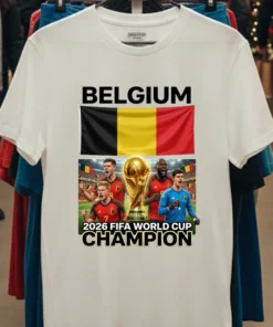 Belgium World Cup 2026 T Shirt