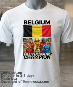 Belgium World Cup 2026 T Shirt