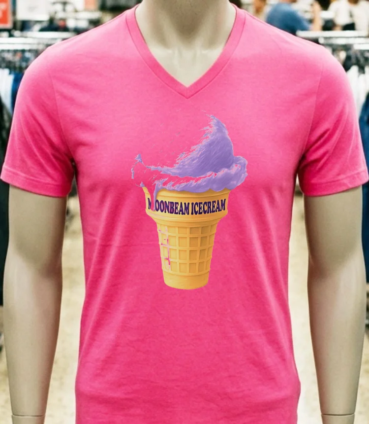 Benson Boone Ice Cream 2025 Shirt - pink-t-shirt Benson Boone Ice Cream 2025 Shirt Pink T Shirt