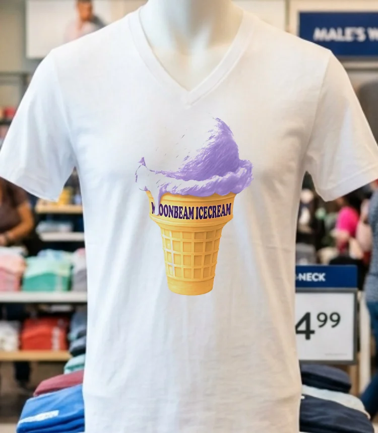 Benson Boone Ice Cream 2025 Shirt - white-t-shirt Benson Boone Ice Cream 2025 Shirt White T Shirt 1