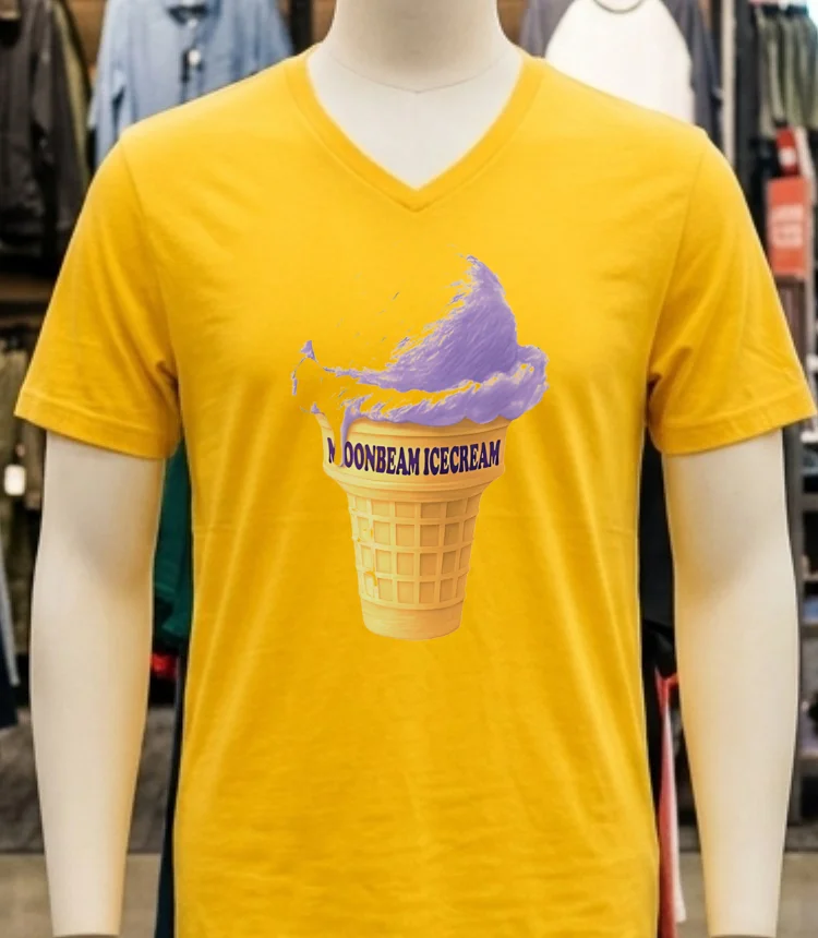 Benson Boone Ice Cream 2025 Shirt - yellow-t-shirt Benson Boone Ice Cream 2025 Shirt Yellow T Shirt