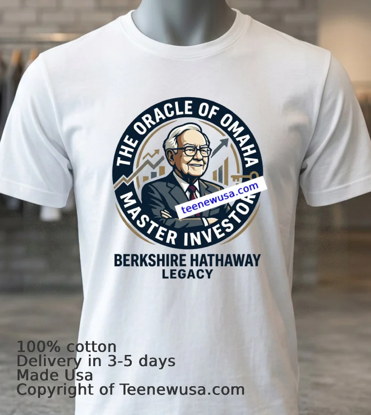 Berkshire Hathaway A Talented Financial Investort Shirt - white-t-shirt 3 Berkshire Hathaway A Talented Financial Investort Shirt White T Shirt 3