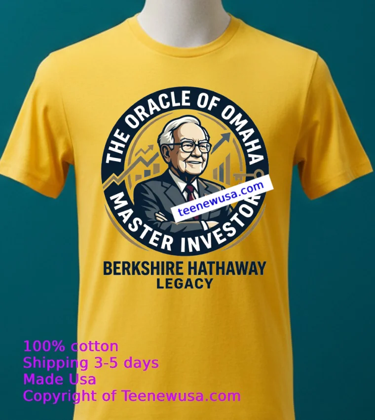 Berkshire Hathaway A Talented Financial Investort Shirt Yellow T Shirt 2