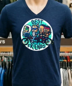 Best Friends All Elite Wrestling Cartoon Shirt