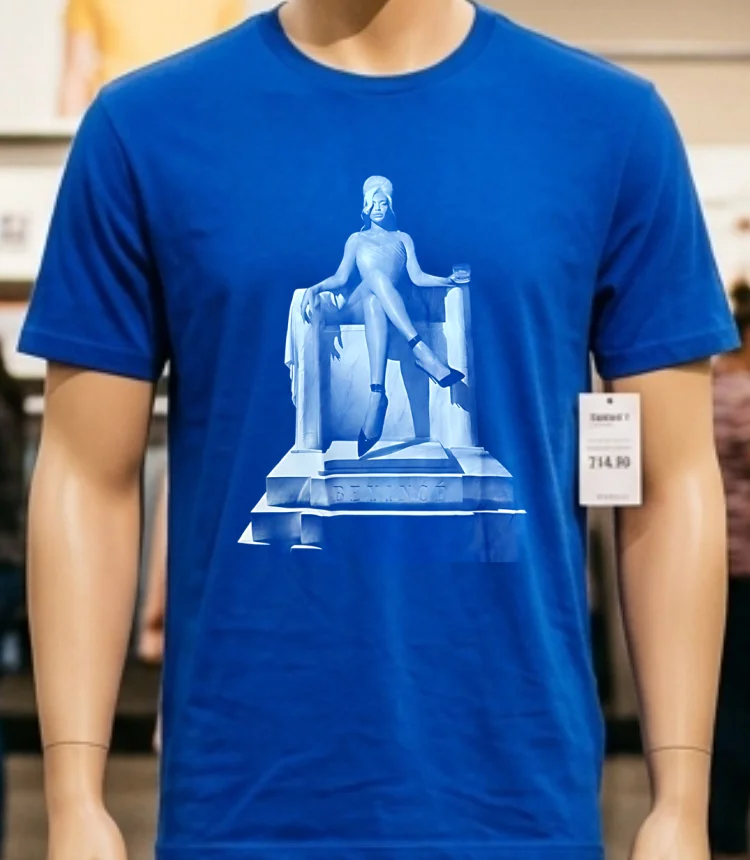 Beyoncé Cowboy Carter Washington Dc Exclusive Tour Shirt - blue-shirt Beyonce Cowboy Carter Washington Dc Exclusive Tour Shirt Blue Shirt