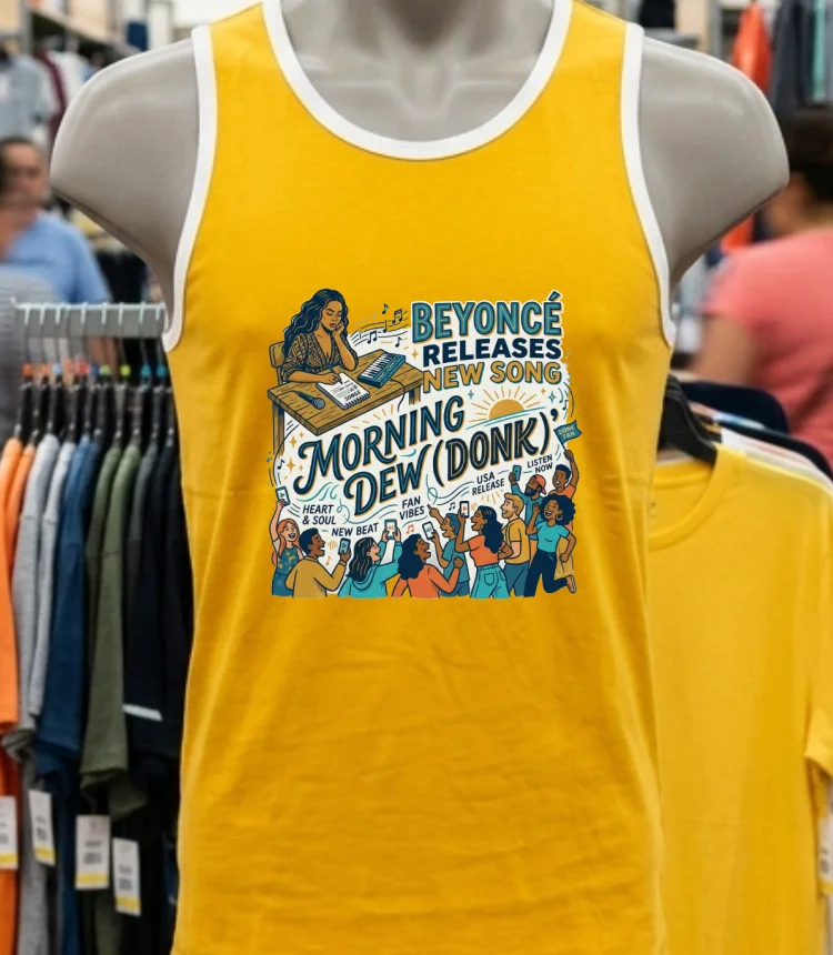 Beyoncé Releases New Song Morning Dew (Donk) T Shirt - yellow-t-shirt Beyonce Releases New Song Morning Dew Donk T Shirt Yellow T Shirt 1