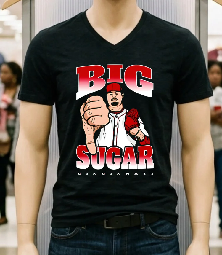 Big Sugar Zach Maxwell Baseball Shirt - balck-shirt Big Sugar Zach Maxwell Baseball Shirt Balck Shirt 1
