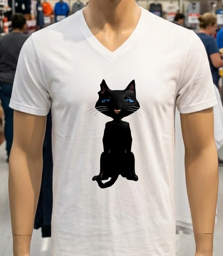 Black Cat Coraline Outfit Roblox Shirt - white-t-shirt Black Cat Coraline Outfit Roblox Shirt White T Shirt 2