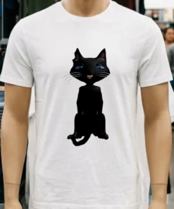 Black Cat Coraline Outfit Roblox Shirt