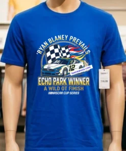 Blaney Dominates Nascar In Echopark Victory In Wild Ot T Shirt
