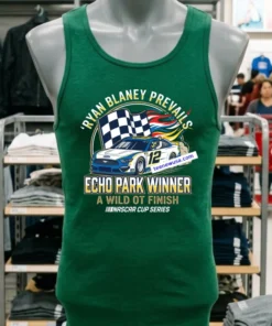Blaney Dominates Nascar In Echopark Victory In Wild Ot T Shirt