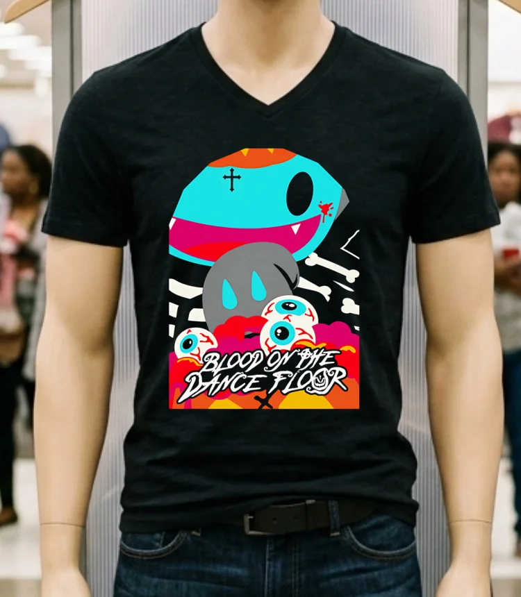 Blood On The Dance Floor Halloween Shirt - balck-shirt Blood On The Dance Floor Halloween Shirt Balck Shirt 1