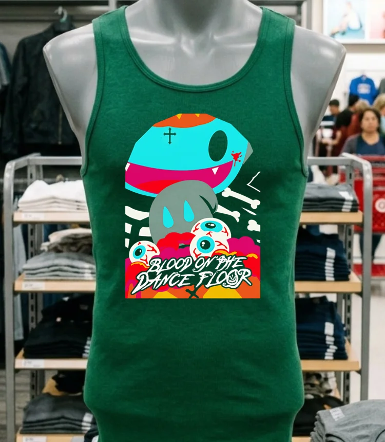 Blood On The Dance Floor Halloween Shirt - green-shirt Blood On The Dance Floor Halloween Shirt Green Shirt