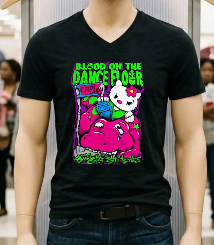 Blood On The Dance Floor Hello Kitty Shirt - balck-shirt Blood On The Dance Floor Hello Kitty Shirt Balck Shirt 1