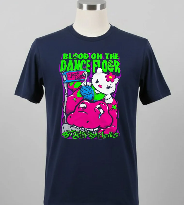 Blood On The Dance Floor Hello Kitty Shirt - balck-shirt Blood On The Dance Floor Hello Kitty Shirt Balck Shirt