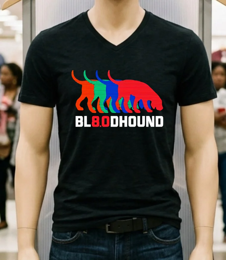 Bloodhound 8.0 Logo Shirt - balck-shirt Bloodhound 80 Logo Shirt Balck Shirt 1