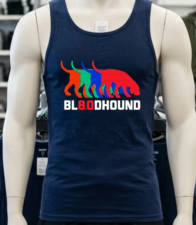Bloodhound 8.0 Logo Shirt - navy-shirt Bloodhound 80 Logo Shirt Navy Shirt