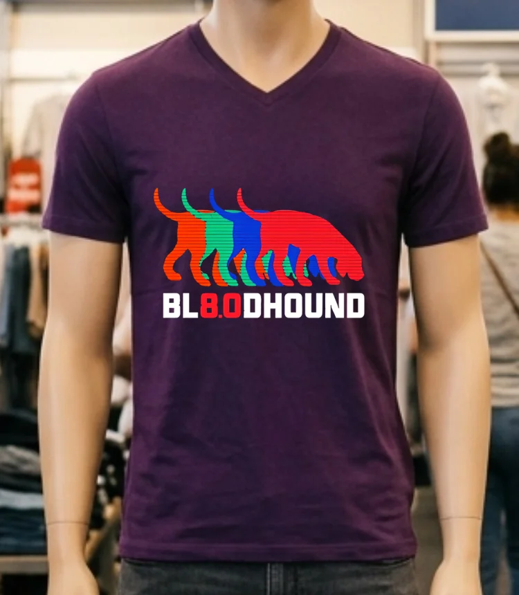 Bloodhound 8.0 Logo Shirt - purple-shirt Bloodhound 80 Logo Shirt Purple Shirt