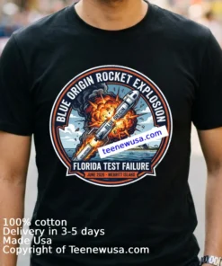 Blue Origin Rocket Explodes In Florida T Shirt