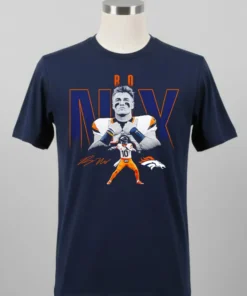 Bo Nix Denver Broncos Signature Classic Shirt