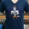 Bo Nix Denver Broncos Signature Classic Shirt Navy Shirt 1