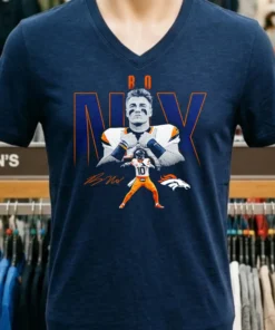 Bo Nix Denver Broncos Signature Classic Shirt
