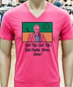 Bob Uecker Get Up Get Outta Here Gone Mr Baseball Milwaukee Brewers 2025 Shirt