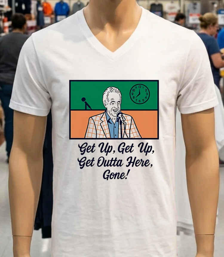 Bob Uecker Get Up Get Outta Here Gone Mr Baseball Milwaukee Brewers 2025 Shirt - white-t-shirt Bob Uecker Get Up Get Outta Here Gone Mr Baseball Milwaukee Brewers 2025 Shirt White T Shirt 2