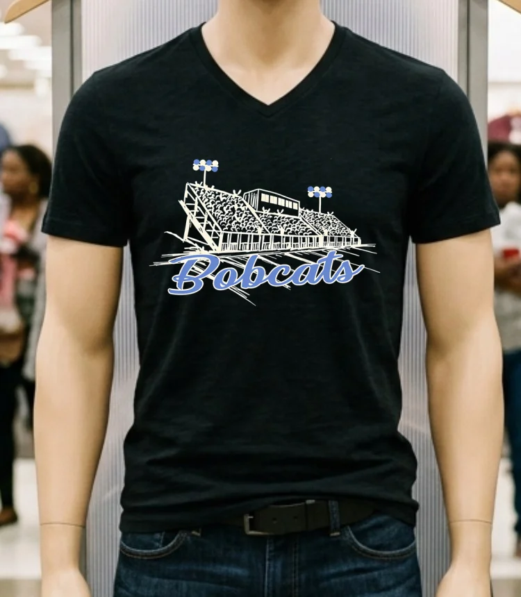 Bobcats Stadium Shirt - balck-shirt Bobcats Stadium Shirt Balck Shirt 1