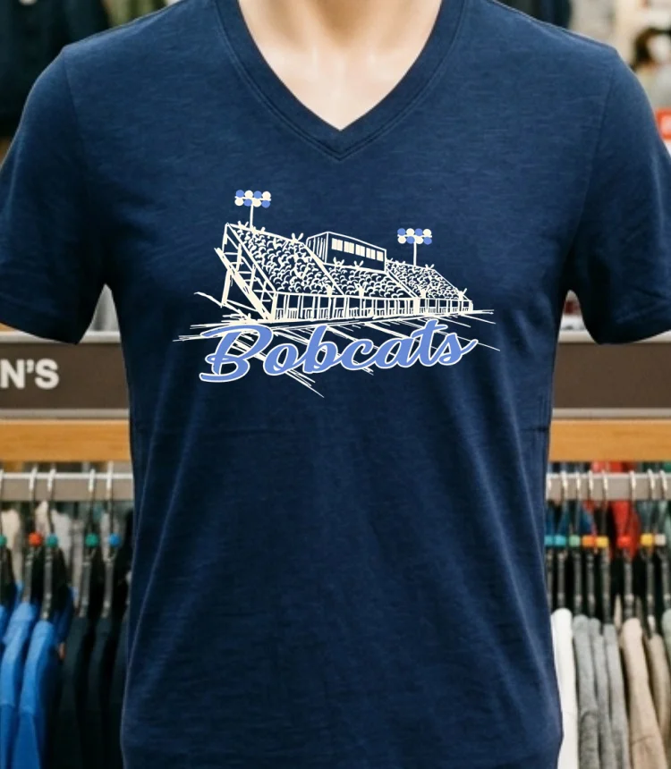 Bobcats Stadium Shirt - navy-shirt Bobcats Stadium Shirt Navy Shirt 1
