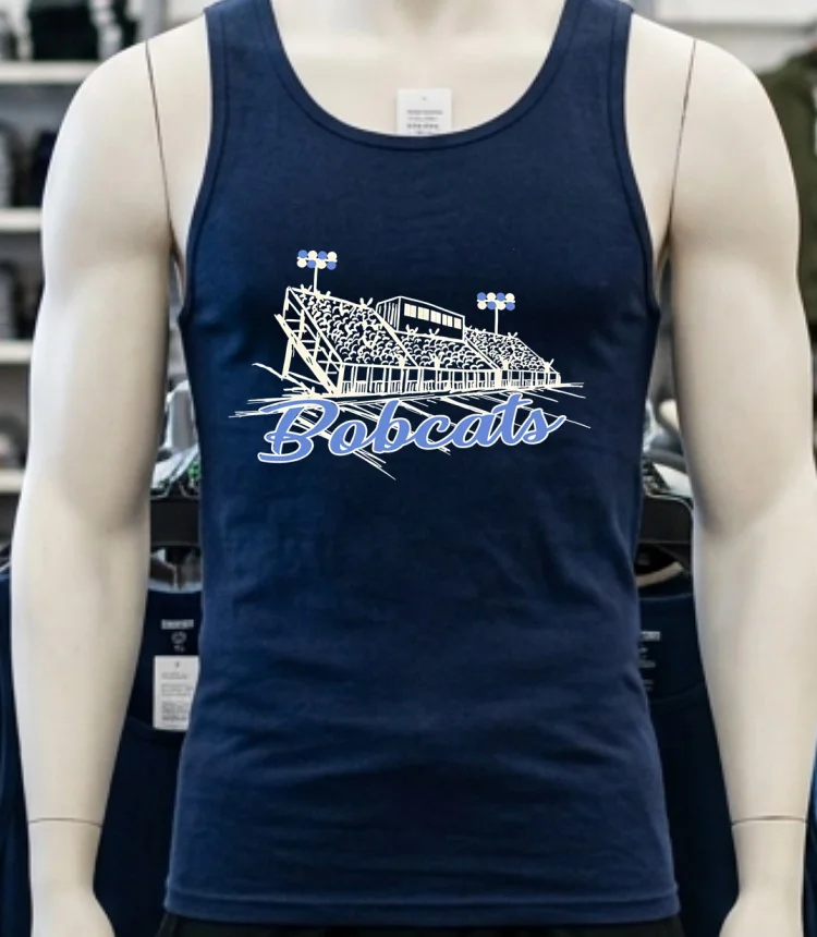 Bobcats Stadium Shirt - navy-shirt Bobcats Stadium Shirt Navy Shirt