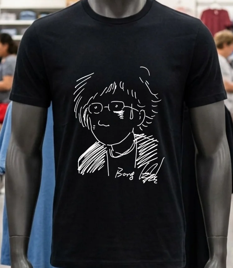 Bong Joon Ho Self Portrait Shirt - balck-shirt Bong Joon Ho Self Portrait Shirt Balck Shirt 1