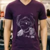 Bong Joon Ho Self Portrait Shirt Purple Shirt