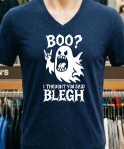 Boo I Thought You Said Blegh Halloween Shirt