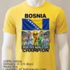 Bosnia World Cup 2026 T Shirt Yellow T Shirt