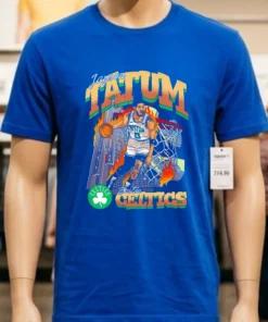 Boston Celtics Basketball Jayson Tatum American Fashion Print Shirt